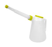 Sealey JDL5L - Contenitore per olio con coperchio e beccuccio flessibile, 5 l