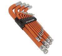 Sealey Jumbo Estremità a Sfera Set Chiavi Esagonali 13pc Anti-scivolo - Imperial