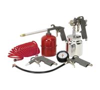 Sealey Kit Accessori Aria 5 Pezzi Spruzzo & Pistola Paraffina SA33/S