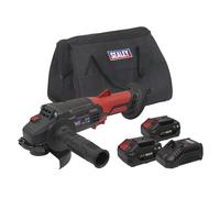 Sealey Kit Smerigliatrice Angolare Cordless 115mm 20V 4Ah 2 Batterie