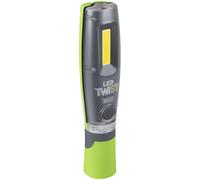 Sealey LED1001G LED Twist Ricaricabile Ispezioni Luce 8W Rotondi & 1W SMD