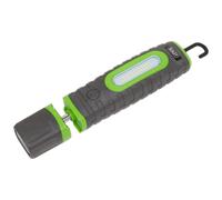 Sealey LED3606G Ricaricabile 360° Insp Lampada 24 SMD LED + 3W Verde 2 X li-On