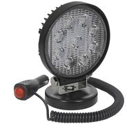 Sealey LED3RM Rotondo Lavoro Luce Con Base Magnetica 27W LED