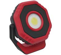 Sealey LED700PR Torcia Ispezione LED Ricaricabile Con Magnet 360° 7W COB - Rosso
