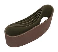 Sealey Levigatura Cintura 76 x 457mm 240Grit 5 Pack Silicone Ossido Flessibile