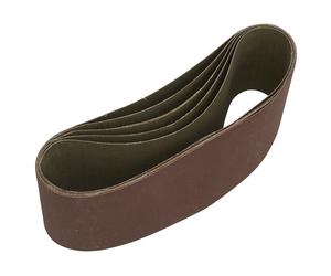Sealey Levigatura Cintura 76 x 457mm 240Grit 5 Pack Silicone Ossido Flessibile