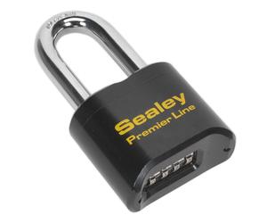 Sealey Lucchetto Combinato In Acciaio Con Corpo Lungo 62Mm PL603L