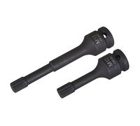 Sealey M12 Cuscinetto Ruota Mozzo Scanalate Presa Bit 2pc VW Audi Seat Skoda