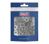 Sealey M8 Acciaio Inox Rondella Piatta din 125 Confezione Di 100 SSW8