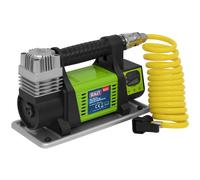 Sealey MAC04D Digital Tyre Gonfiatore / Mini Compressore Aria 12V