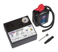 Sealey MAC10S Pneumatico Gonfiatore 12V + Emergenza Foratura Sigillante Kit