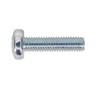 Sealey Macchina Vite M5 X 20mm Pan Testa Pozi Zinco Confezione Di 100 MSP520