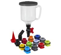 Sealey Master VS7107 - Kit di riempimento per olio motore, 15 pezzi