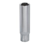 Walldrive Presa 10mm Profondo 0.6cmSq Drive Completamente Lucido - Sealey