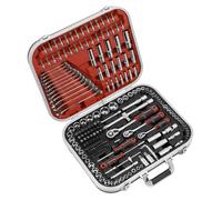 Sealey Metrico Presa e un Po' Set 216pc 0.6cm 1cm 1.3cmSq Drive Walldrive AK7982