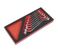 Sealey Metrico Profondo ad Angolo Chiave Set Con Portattrezzi 8pc 6 A 22mm TBT51
