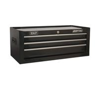 Sealey Mid-Box 3 Cassetti Con Guide A Sfera - Nero AP223B