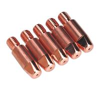 Contatto Punta 0.8mm MB25/36 Confezione Di 5 - Sealey MIG917 Nuovo