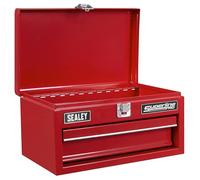 Sealey Mini cassetta degli attrezzi con 1 cassetto, colore rosso, APMTB1