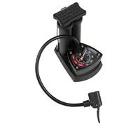 Sealey Mini Doppio Barile Bicicletta Pompa a Piede Per Presta e Schrader Valvole