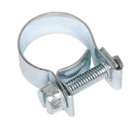 Mini Fascetta Per Tubo Ø15-17mm Confezione Da 20 - Sealey MHC1517 Nuovo