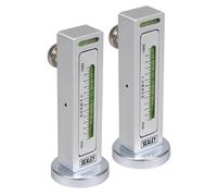 Sealey Misuratore Magnetico Campanatura/Caster & Kingpin GA47 2 Pezzi