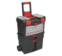 Sealey Mobile Cassetta Attrezzi con Trasporto Vassoio & Rimovibile Assortimento