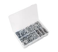 Sealey AB058SW Molla Rondella Assortimento 1010pc M6-M16 Metrico Zinco din 127B