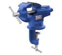 Sealey Morsa Portatile Da Banco E Da Tavolo 50Mm Con Base Girevole A 360° CV50