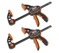 Sealey Morsa Rapida 150Mm - Set Da 2Pz Qbc1502