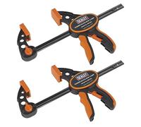 Sealey Veloce Morsetto Barra 150mm - 2pc Set QBC1502