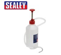 Sealey Multiuso Mini Pompa 1Ltr Per Olio Trasmissione / Freno Fluidi per Pulizia