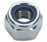 Sealey Dado Di Blocco In Nylon M12 Zincato Confezione Da 25 NLN12