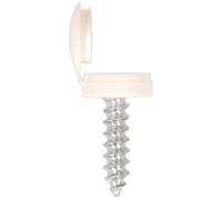 Sealey Targa Vite Con Aletta Tappo 4.2 x 19mm Bianco Confezione Di 50 NPW50