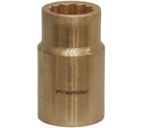 Sealey Anti Scintillante Presa 14mm 1.3cmD Walldrive 12 Punto Berilio Rame NS047