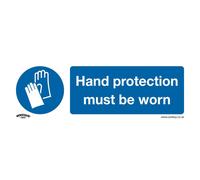 Sealey Obbligatorio Sicurezza Insegna - Mano Protezione Must Be Worn - Plastica