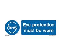 Sealey Obbligatorio Sicurezza Insegna - Protezione per Occhi Must Be Worn -