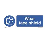 Sealey Obbligatorio Sicurezza Insegna - Wear Viso Protezione - Autoadesivo