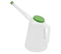 Sealey Olio Brocca con Verde Coperchio Flessibile Bocca 3L Anche Fuel e Più