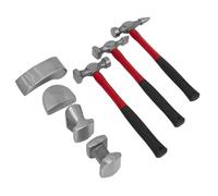 Sealey Pannello Strepitoso Set 7pc Fucinato a Stampo Fibra di Vetro Aste CB707