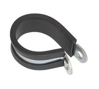 Sealey PCJ32 Clip a P Gomma Foderato Ø32mm Confezione 25