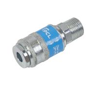 Sealey Pcl Safeflow Sicurezza Accoppiamento Corpo Maschile 1.3cmBSPT Filo AC95