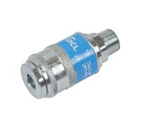 Sealey Pcl Safeflow Sicurezza Accoppiamento Corpo Maschile 1cmBSPT Filo AC93