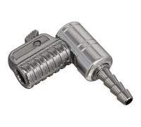 Sealey 90 Angolato Girevole Gonfiatore Pneumatico con Clip Connettore 6mm Foro