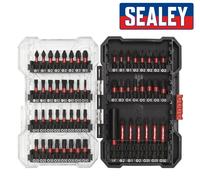Sealey Permier Potenza Strumento Set Punte Trapano senza Filo / Cacciavite Std &