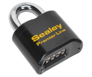 Sealey PL603 Acciaio Corpo Combinazione Lucchetto 62mm