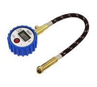 Sealey Pneumatico Manometro Digitale Con Capo Tubo & Quick Release 0-100psi Tst