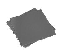 Sealey FT3G Polipropilene Pavimento Piastrella 400 x 400mm - Grey Treadplate -