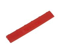 Sealey Polipropilene Pavimento Piastrella Bordo 400 x 60mm Red Femmina - Pacco 6