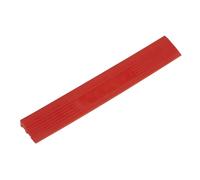 Sealey Polipropilene Pavimento Piastrella Bordo 400 x 60mm Red Maschile - Pacco